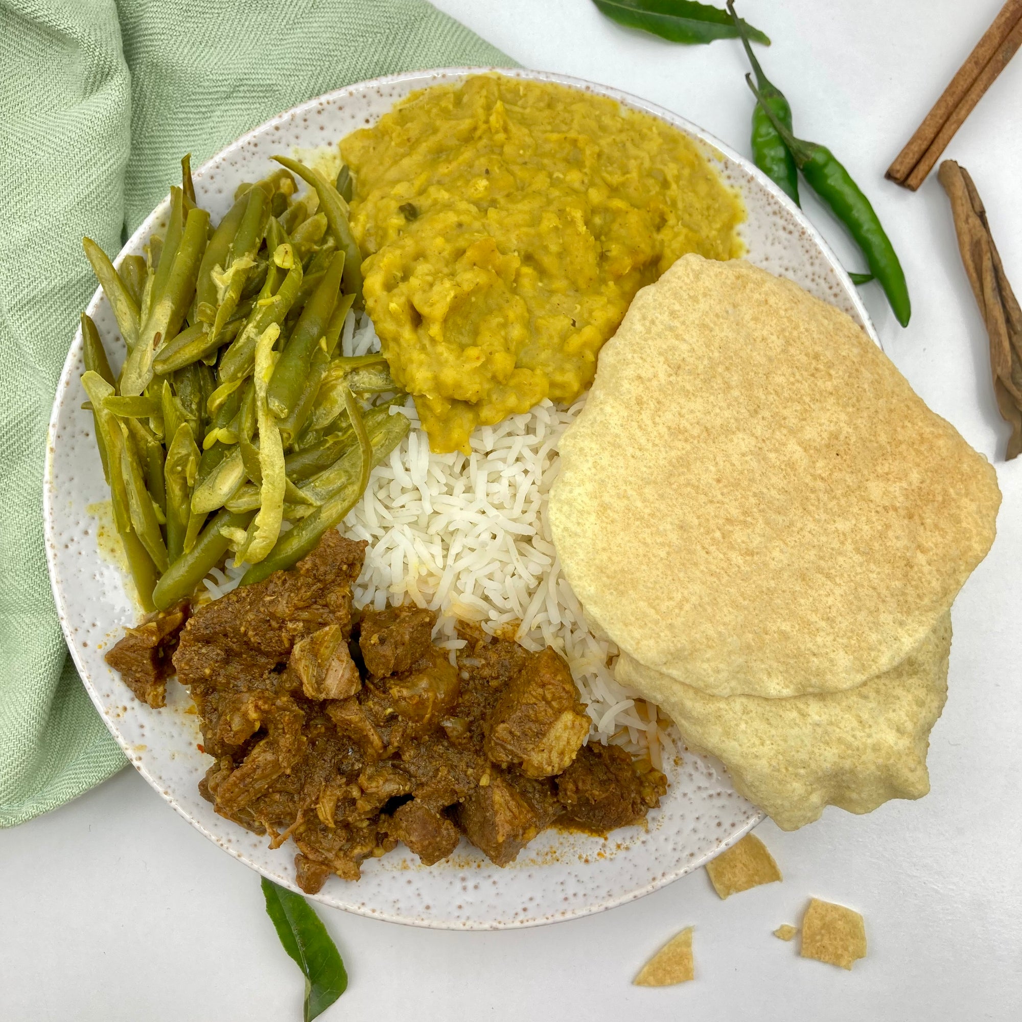Sri Lankan Rice & Curry Box – Cress 8